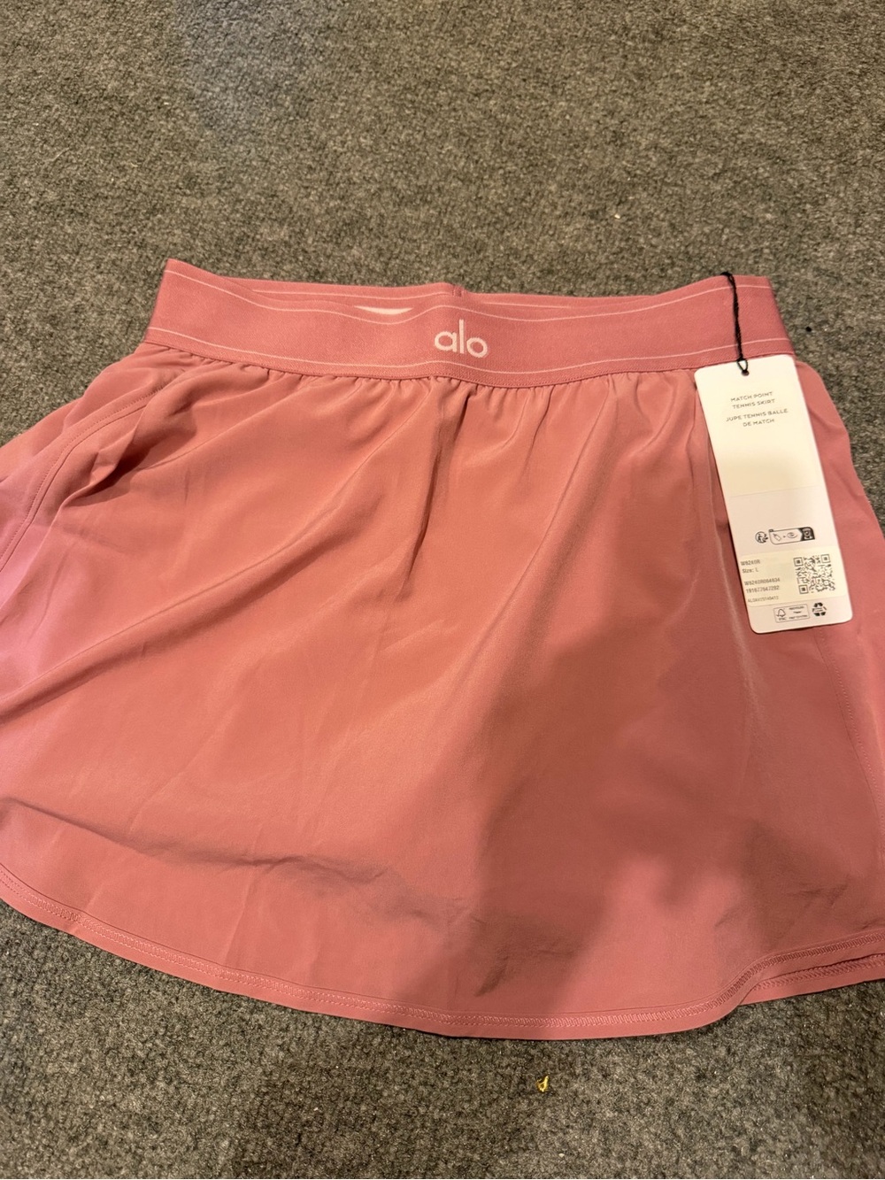 alo Women's Athletic Skirt - pink wild rose